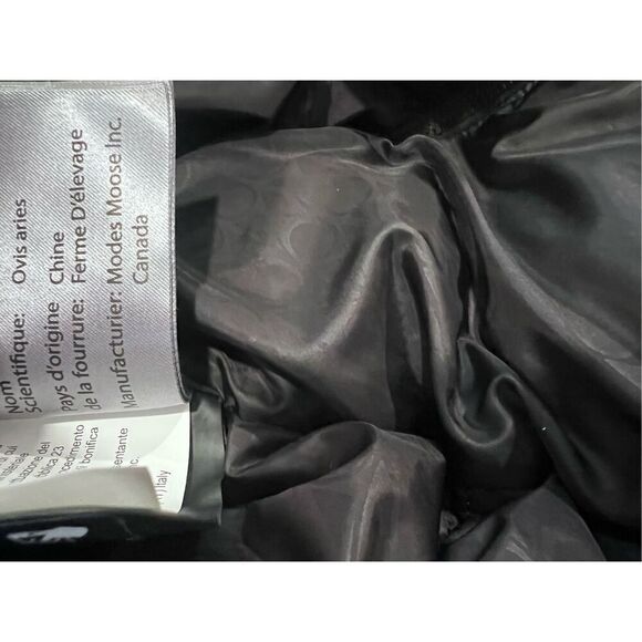 Moose Knuckles Women's White Down Puffer Snow Winter Jacket Size Small NWOT - Picture 15 of 16